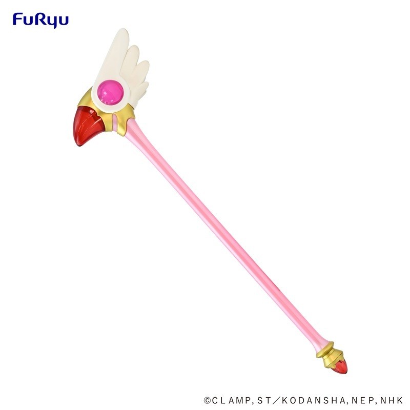 พร้อมสต็อก FURYU ของแท้หลากหลาย Sakura Magic Card Girl Sakura Seal Wand Bird Head Battle Scenery