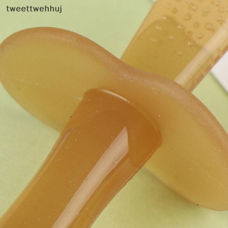 Tw Baby ยางกัดซิลิโคนแบบแท่งปลอดภัยการงอกของฟันซิลิโคนเป็นมิตรกับสิ่งแวดล้อมเคี้ยวแท่ง huj - รูปที่ 6