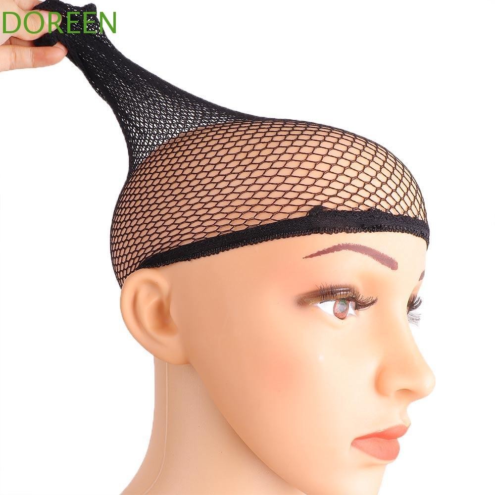Doreen แฮร์เน็ต ยืดหยุ่น ความหนาแน่น วิกผม หมวกผม ผมบอด แฮร์เน็ต ความงาม สําหรับผู้หญิง