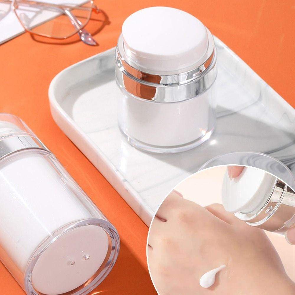 Suchenth ขวดรีฟิล, อะคริลิค 15/30/50/100ml ขวดแต่งหน้า Sub-Bottling, Press-On ขวดครีมสูญญากาศ Travel