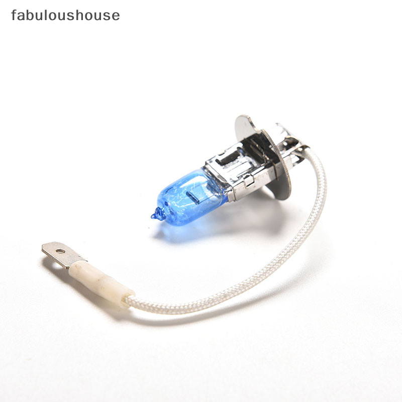 [fabuloushouse] หลอดไฟตัดหมอก H3 100W LED 12V สีขาว สําหรับรถยนต์ 2 ชิ้น