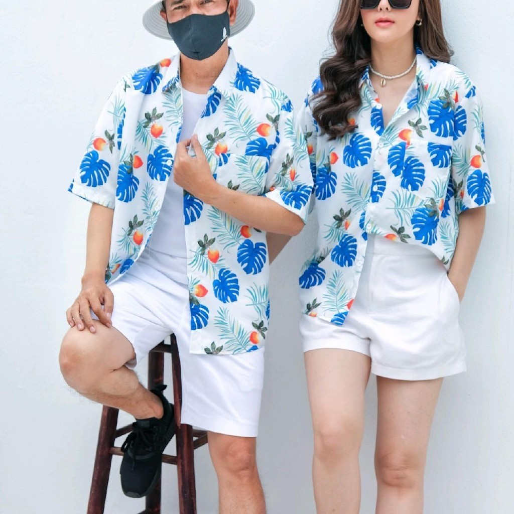 ลายใหม่103 เสื้อฮาวาย สกรีนลายคมชัด เนื้อผ้าใส่สบาย ราคาคุ้มค่า