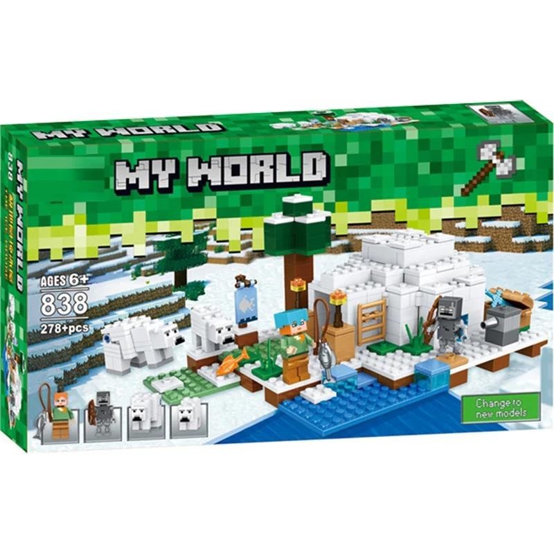 Minecraft ชุดบล็อกขั้วโลก Igloo 21142