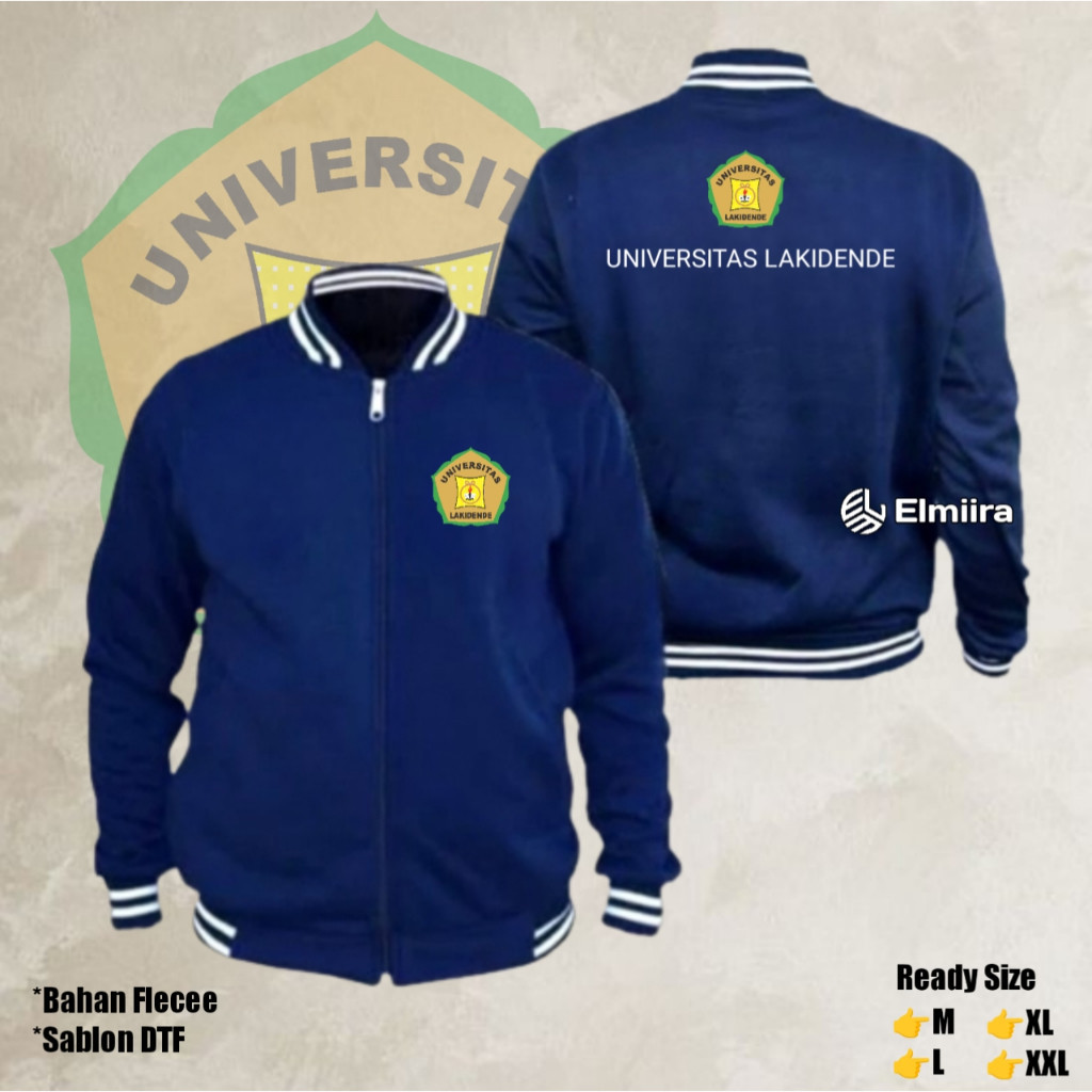 เสื้อแจ็คเก็ตมหาวิทยาลัยผู้ชาย Varsity Jacket