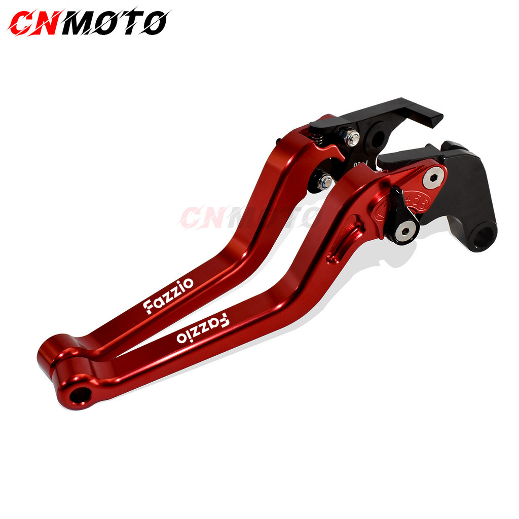 ก้านเบรกคลัตช์ อลูมิเนียมอัลลอย CNC ยาว 180 มม. ปรับได้ 6 ขั้น ดัดแปลง สําหรับ YAMAHA Mio Fazzio 125