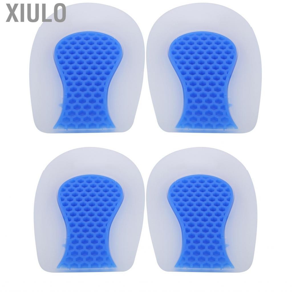 Xiulo Gel Heel Cups  Breathable and Comfortable Easy to Remove Cleaning Relieve Foot Pain Pad Man fo