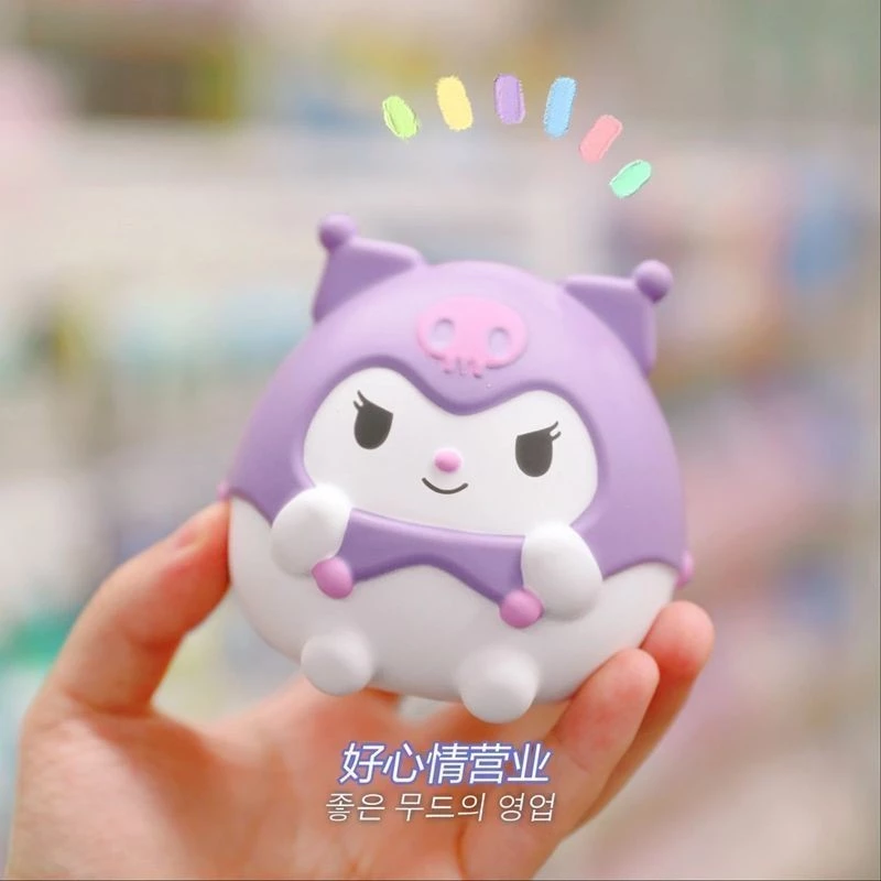 ของเล่นบีบสกุชชี่ ชินจัง Kuromi Sanrio thumbnail 8