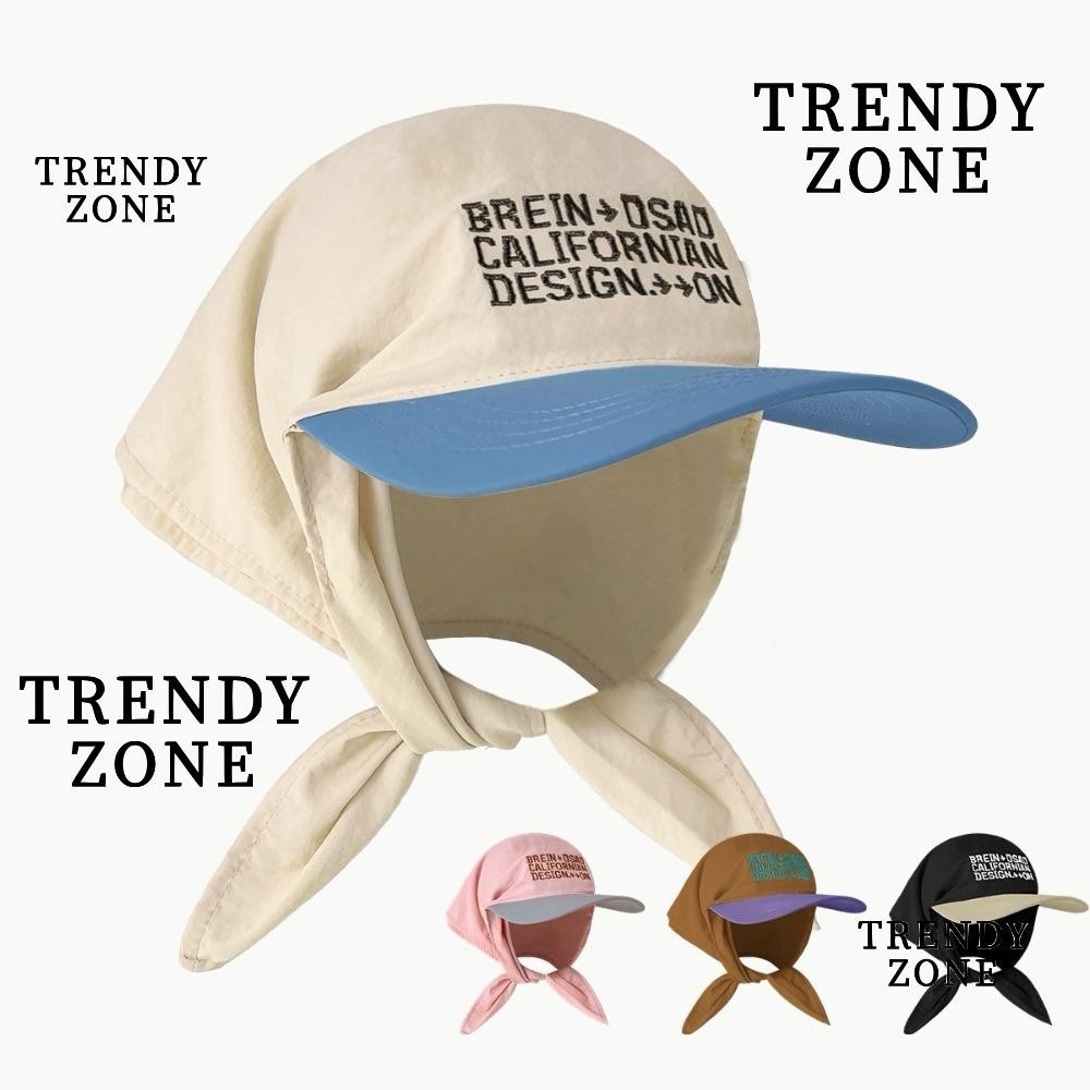 Trendyzone หมวกเบสบอล ปักลาย ป้องกันรังสียูวี ระบายอากาศ แห้งเร็ว แฟชั่นฤดูร้อน