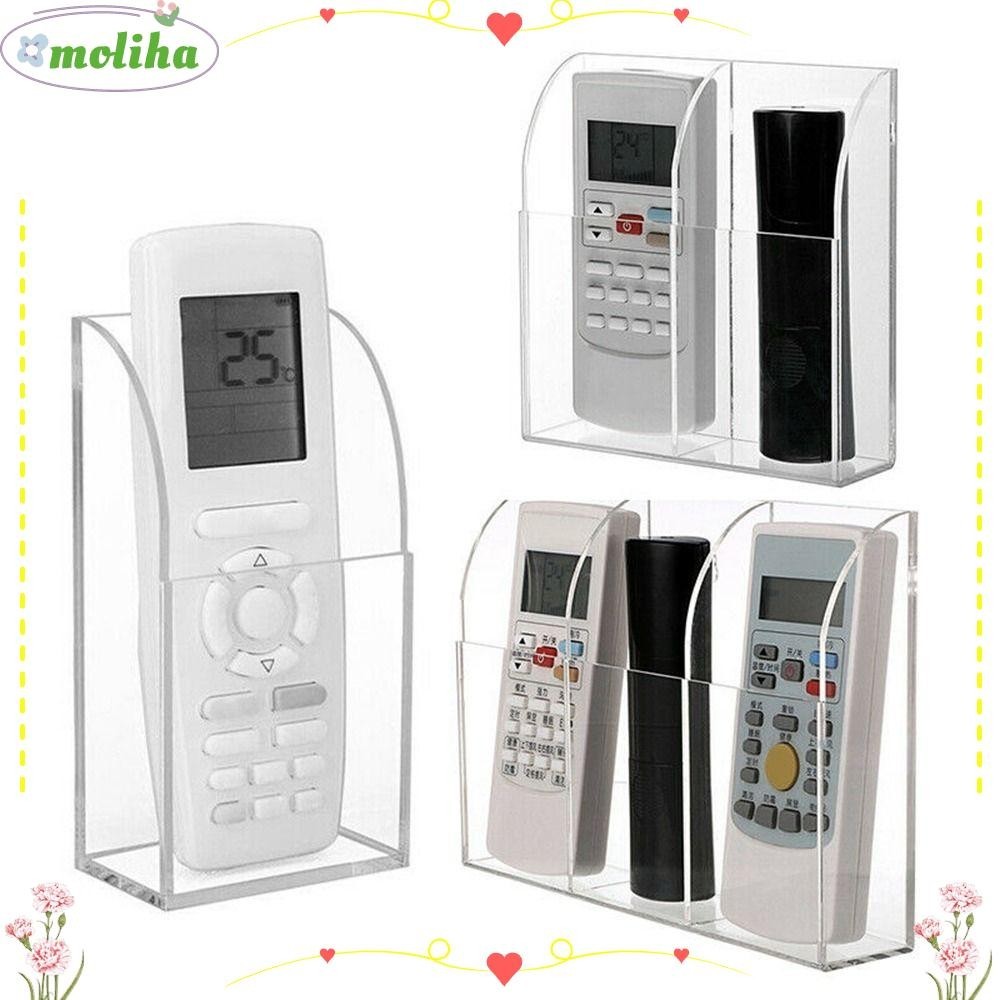 Moliha ที่วางรีโมตคอนโทรล บ้าน ออแกไนเซอร์ 1-4 กล่องทีวี เครื่องปรับอากาศ