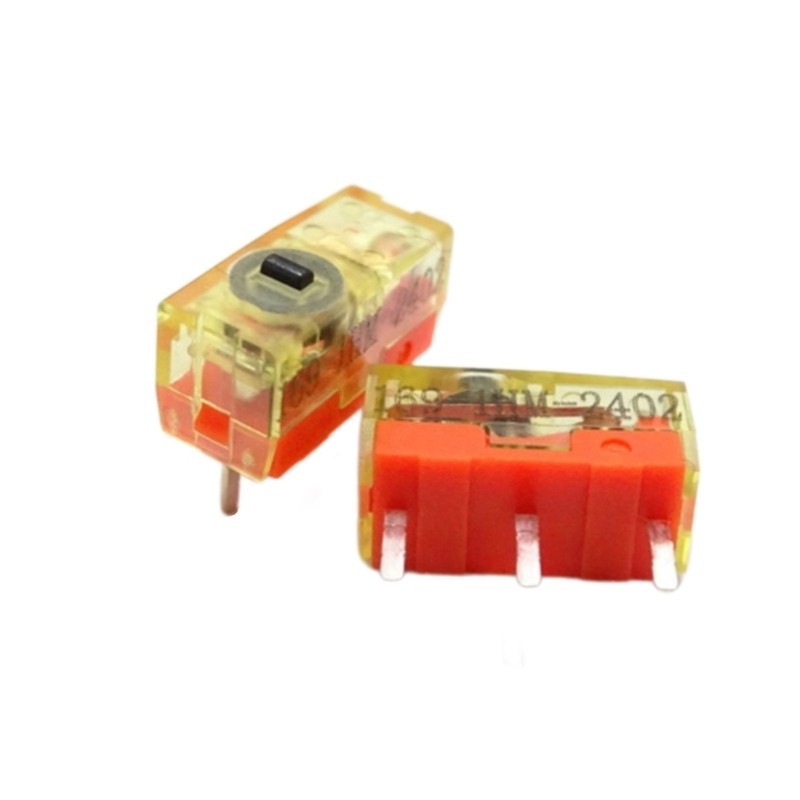 Fun 2 ชิ้น 10 ชิ้น TTC Micro Switch 100 ล้านคลิกอายุการใช้งานเมาส์ปุ่ม Micro Switches 3Pins