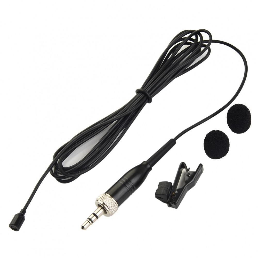 ไมโครโฟน สีดํา ถอดออกได้ สําหรับ Sennheiser Lapel Clip ราคา ถูกที่สุด ดีลบีเคเค แกลเลอรีภาพที่ 6
