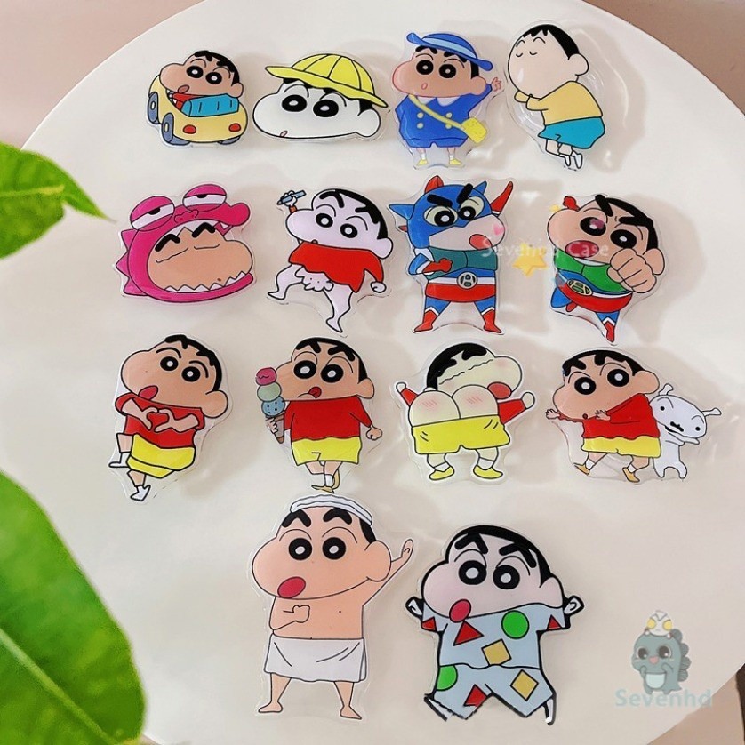 การ์ตูน โทปิก ชินจัง โทรศัพท์มือถือ ป๊อป แบร็คเก็ต INS ใช้แล้วทิ้ง กระเป๋าน่ารัก ที่วางโทรศัพท์มือถือ ซ็อกเก็ตสากล ขาตั้งโทรศัพท์