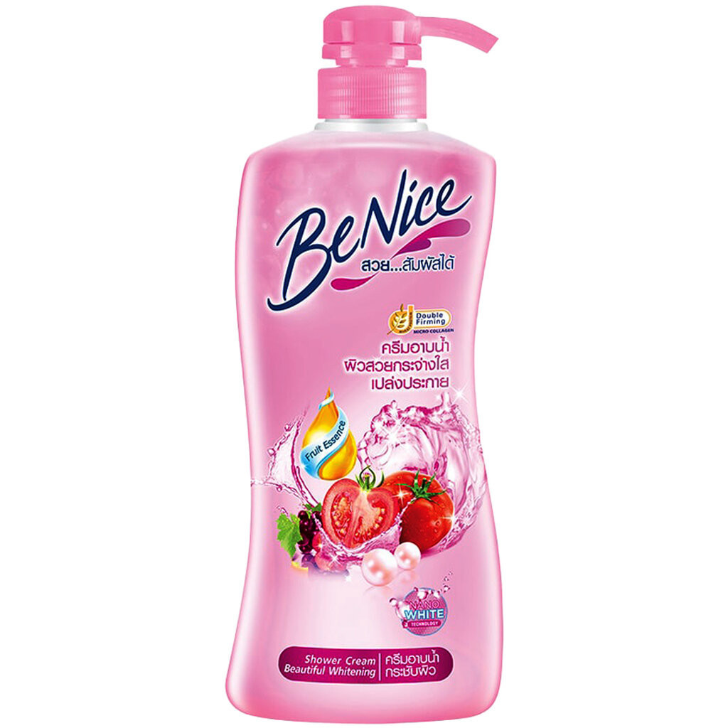LeeMart ครีมอาบน้ำ บีไนซ์ Benice 400ML อาบ บีไนส์ อาบน้ำ บีไน้ สูตร ฟรุ๊ตตี้ สีชมพู ขนาด 400 มล.