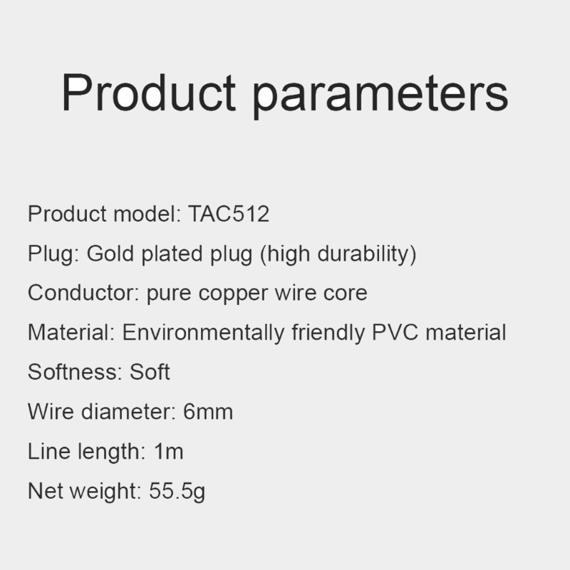 Fun สายเคเบิลโคแอกเชียล TAC512 3 5 มม. เป็น 3 5 มม. สําหรับระบบโฮมเธียเตอร์ SPDIF