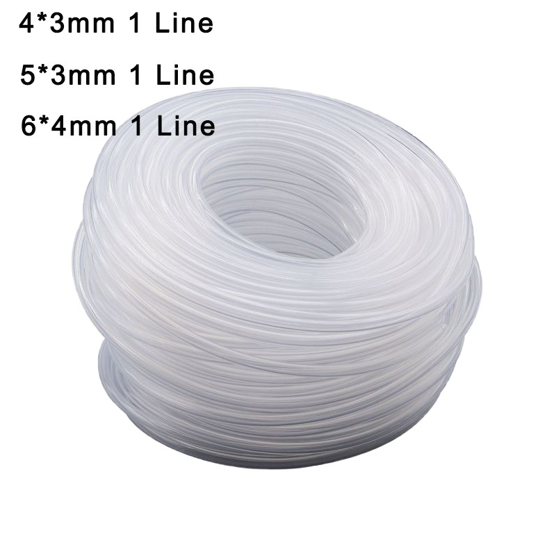 สายน้ำหมึก Eco solvent (ใส) มี 3 ขนาด 3*5 , 3*4 4*6 mm งานโม Roland ECO Solvent Ink Tube หลอดหมึกสําหรับเครื่องพิมพ์