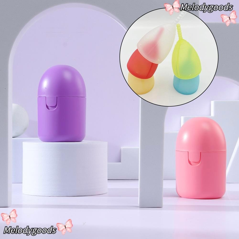 Melodg ถ้วยประจําเดือน แบบพับได้ สุขอนามัย สําหรับผู้หญิง