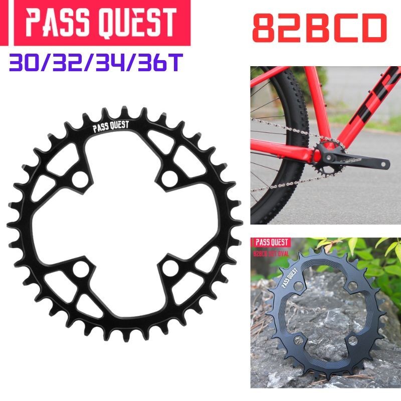 สําหรับ FSA Alpha ไดรฟ์ Marlin 7 จักรยาน Crank Pass Quest 82BCD MTB จักรยาน Chainring รอบ/Oval 30T 3