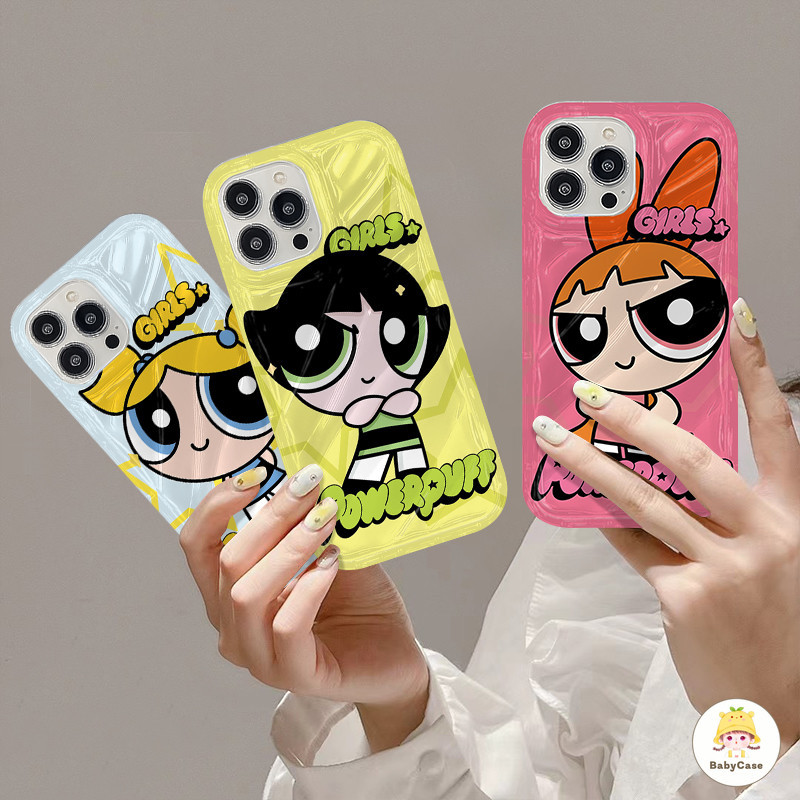 เคสนิ่มลายการ์ตูนสุดน่ารัก Super Girl สำหรับ iPhone 11 15 13 14 12 Pro Max 7Plus XR 15 7 14 6 8 6s Plus XS X Max