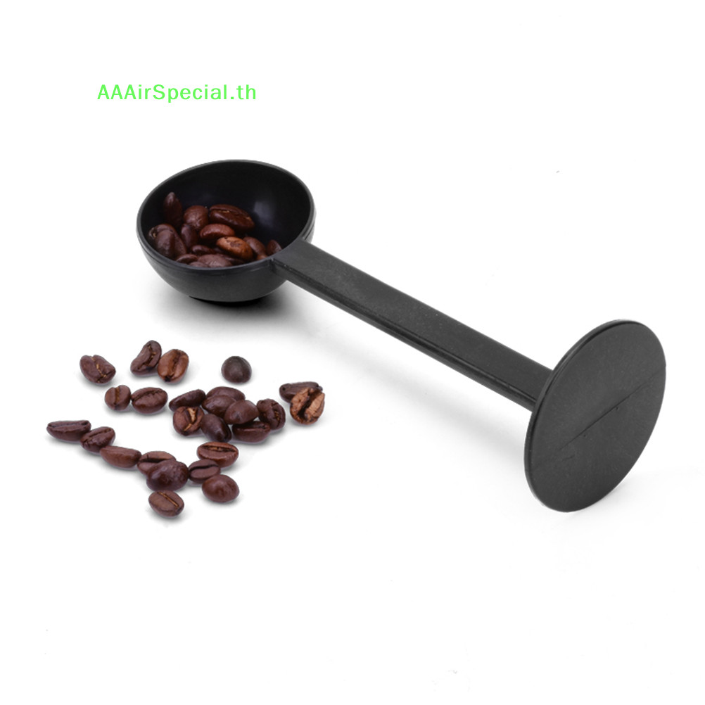 Aaairspecial 2 IN 1 Coffee Espresso Scoop 10g ช ้ อนตวงพลาสติก Tamper ความยาว 150 มม . TH