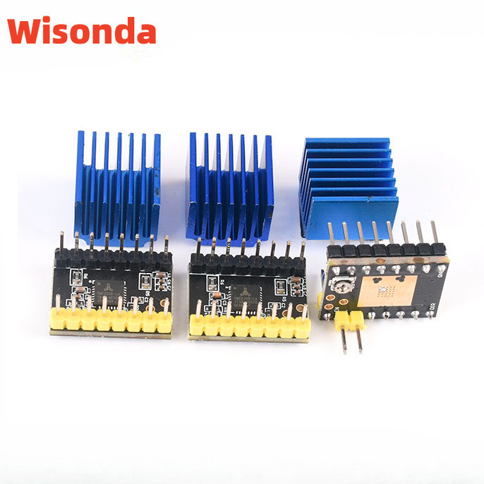 สเต็ปมอเตอร์ไดรเวอร์ควบคุม TMC2209 TMC2208 ATD5833 MKS อะไหล่เครื่องพิมพ์ 3D SKR V1.3 Ramps 1.4 1.6