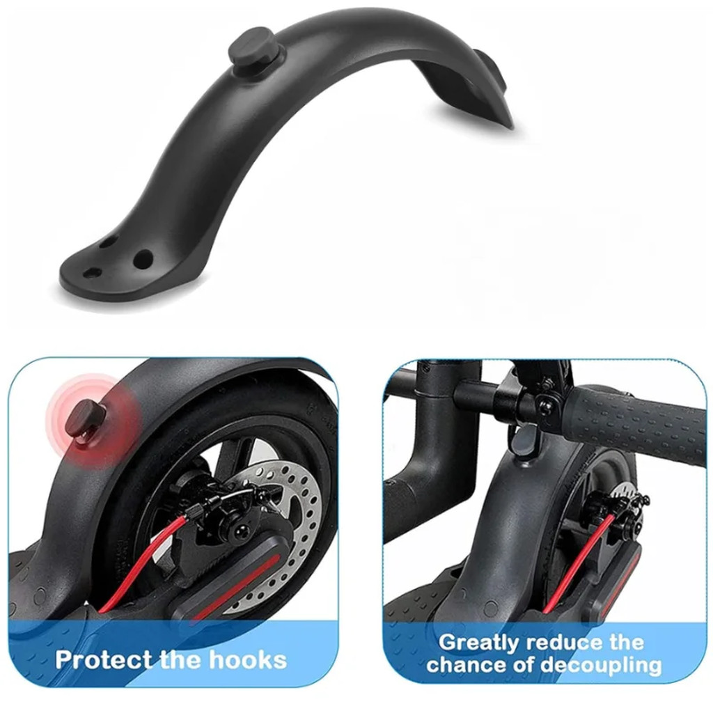 บังโคลนหลัง ดำ Rear fender M365,1S,Pro1,Pro2