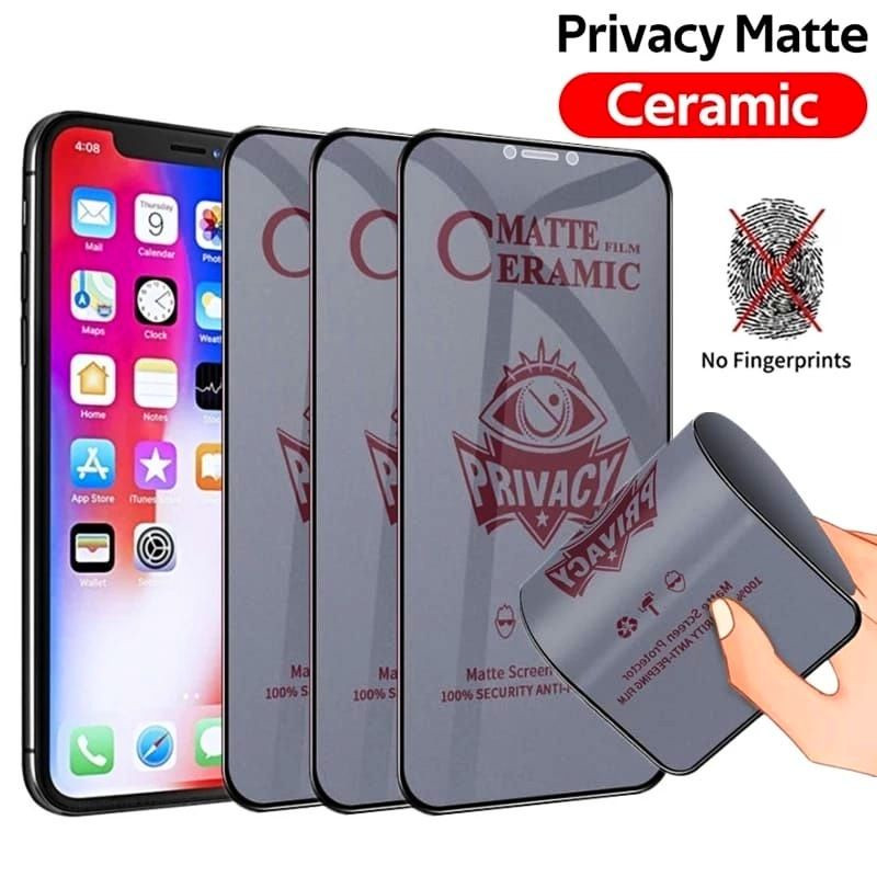 Matte Anti Spy เซรามิค Te Vivo Y36 Y27 Y17s Y03 Y02 Y02a Y02t Y02s Y16 Y35 Y22 Y22s Y17 Y15 Y12 Y11 