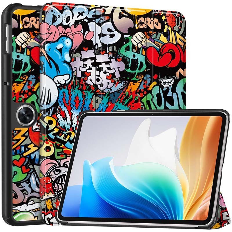 เคสหนัง PU ฝาพับ บาง กันกระแทก พร้อมขาตั้ง สําหรับ OPPO Pad Neo case OPPOPadNeo 11.4 นิ้ว OnePlus Pad Go OnePlusPadGo cover