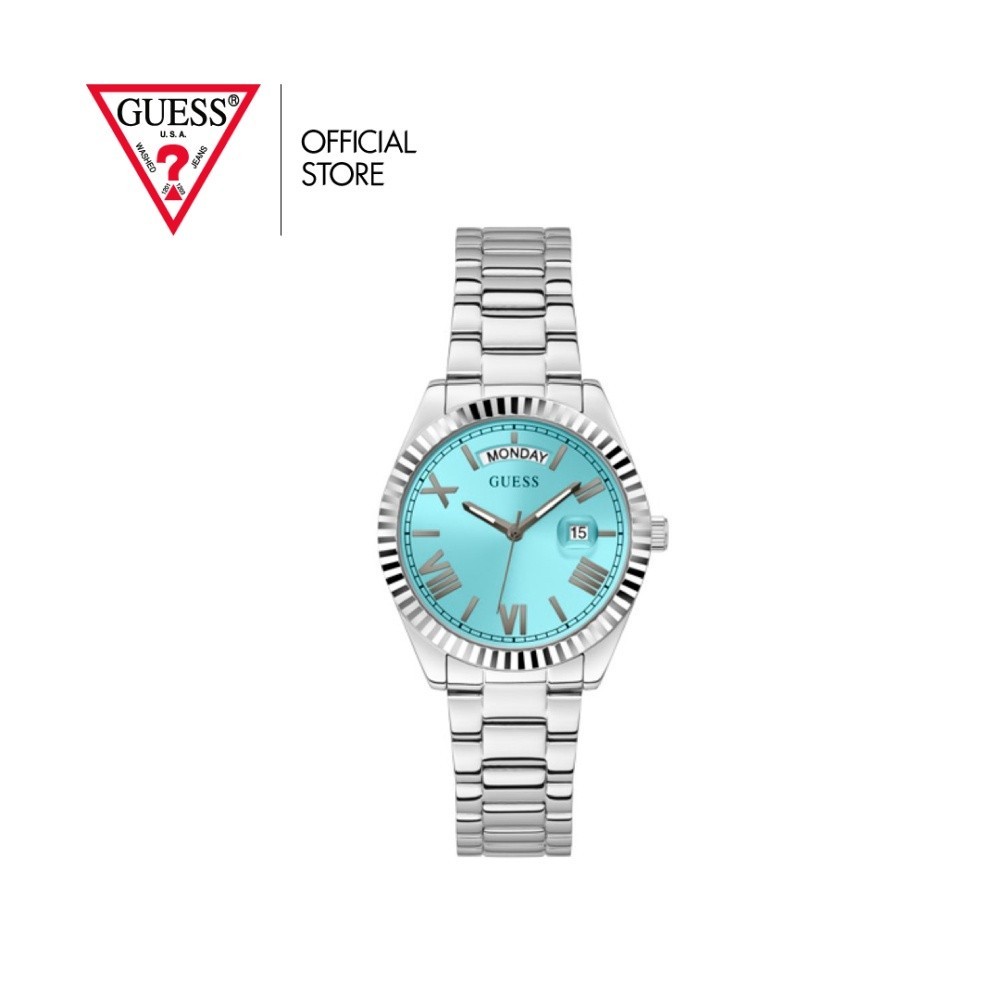 GUESS นาฬิกาข้อมือผู้หญิง รุ่น LUNA GW0308L4 สีเงิน