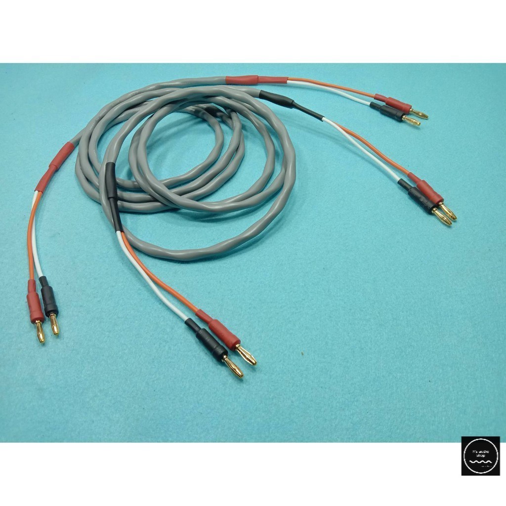 ..สายลำโพง Canare รุ่น 2S9F ประกอบพร้อมใช้งาน ของแท้ ตัวแทนไทย ราคาต่อ 2 เส้นตามรูปรบกวนอ่านรายละเอี