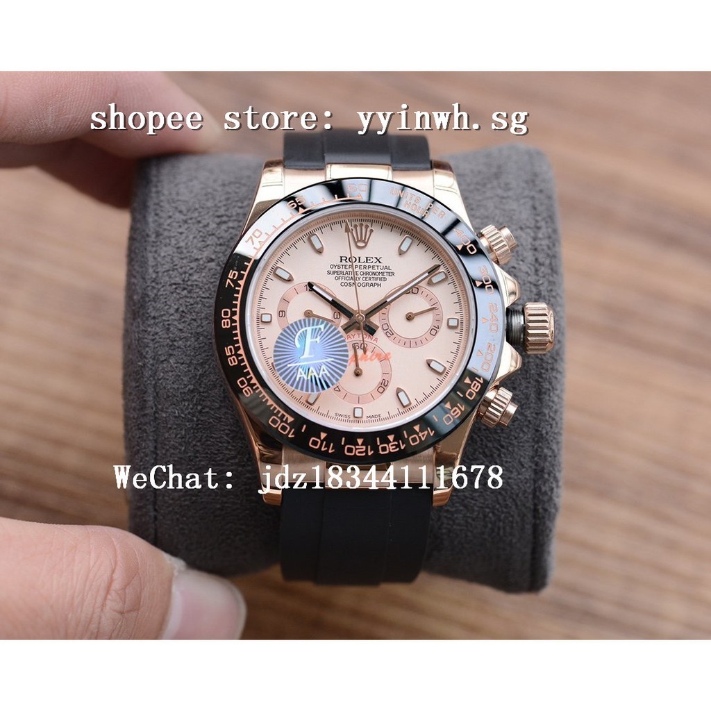 นาฬิกาข้อมืออัตโนมัติ Rolex cosmograph daytona Series แฟชั่นวิศวกรรม