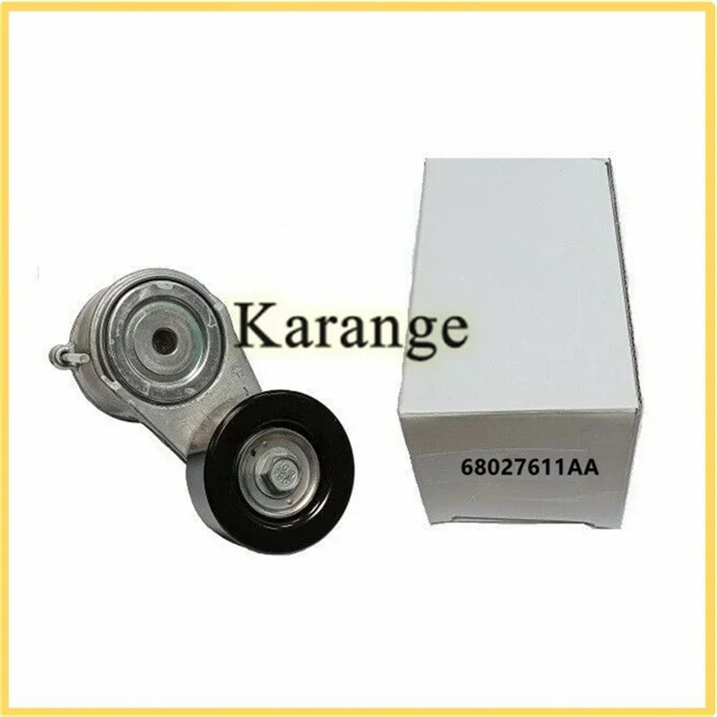 AAUTO 1PC รถ Idler Pulley อุปกรณ์เสริมเข็มขัด Tensioner 68027611AA สําหรับ Jeep Liberty Cherokee Wra