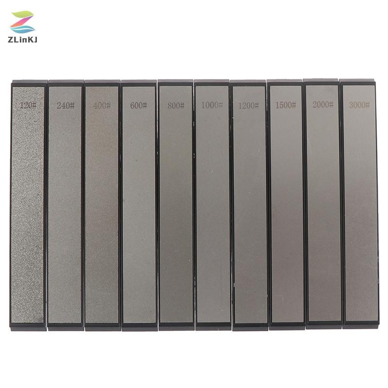 ZLinKJ 120-3000 คงที่มุมมีดเหลาหินหินหินน้ํามัน Honing หินใหม่