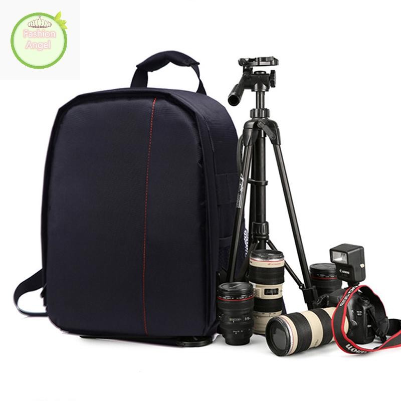 Fangel กันน้ํา DSLR SLR กล้องนุ่มกระเป๋ากระเป๋าเป้สะพายหลัง Rucksack สําหรับ Canon Nikon Sony TH