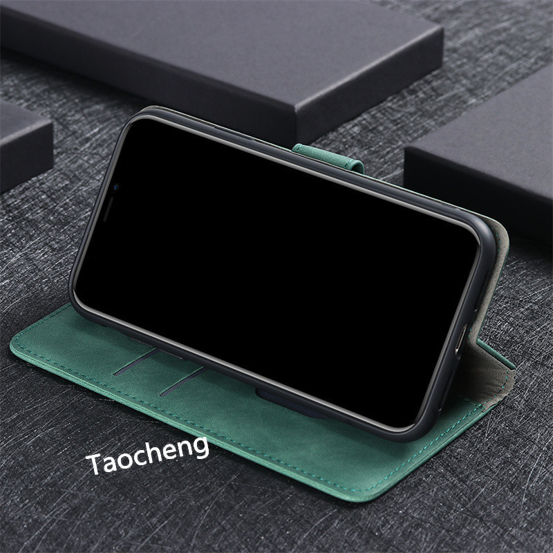 หรูหราหนังช่องใส่การ์ดเคสโทรศัพท์สําหรับRealme C71 C75 C75X 14X 14 X Pro + Realme14X 14Pro + 5G 2025 ปลอกกระเป๋าสตางค์ขาตั้งSoft TPU Edge Flip Cover - รูปที่ 6