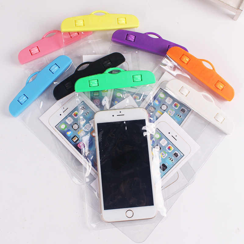 BASEUS ซองใส่โทรศัพท์กันน้ำ ซองใส่มือถือดำน้ำ เคสใส่โทรศัพท์มือถือกันน้ำ ซองกันน้ำ กันฝน