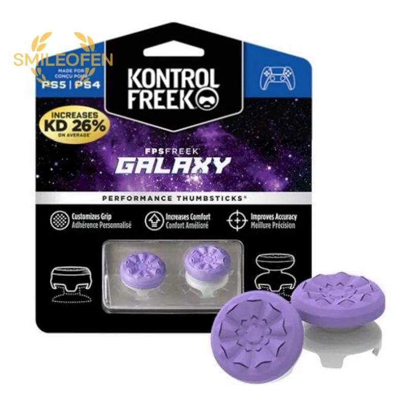 [Smileofen] Freek Galaxy FPS สําหรับ Playstation PS4 High-Rise Analog Stick PS5 จอยสติ๊กคอนโทรลเลอร์ประสิทธิภาพ Command Stick เกมหมวกซิลิโคนใหม่