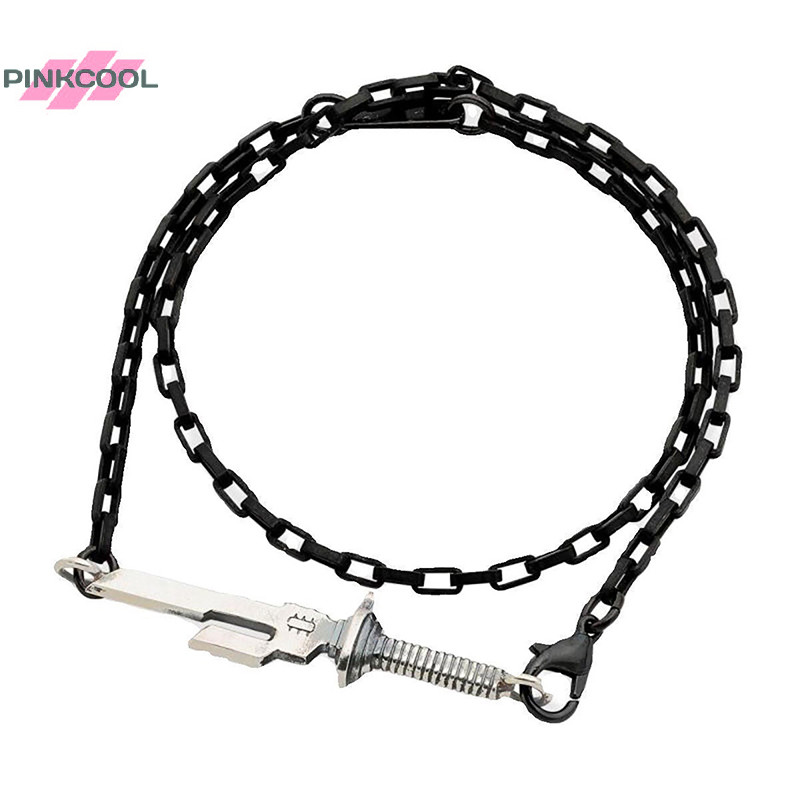Pinkcool เครื่องประดับ สร้อยคอ สร้อยข้อมือ จี้คอสเพลย์อะนิเมะ Jujutsu Kaisen Fushiguro Toji