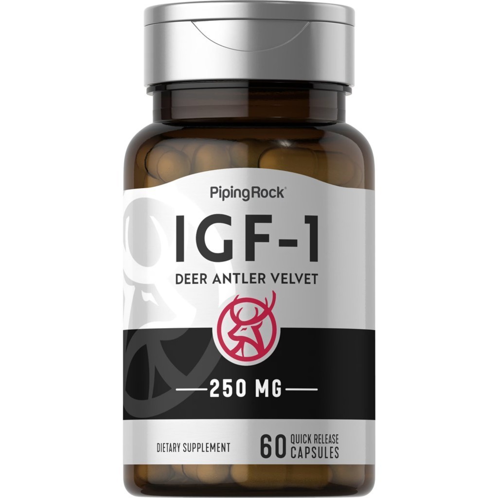 IGF-1 / Growth Accelerator Deer Antler Velvet 250 mg. (60แคปซูล) เขากวางอ่อน