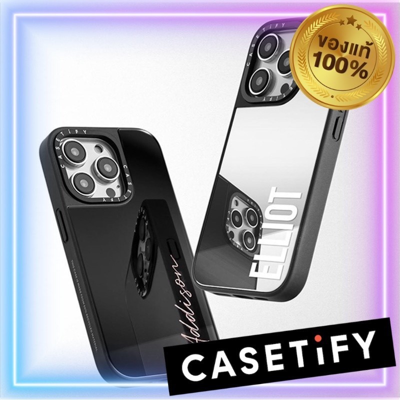[ Pre-Order ] ของแท้ Casetify Custom Mirror Case ปรับแต่งตัวอักษรได้ค่ะ [ Pre-Order ]