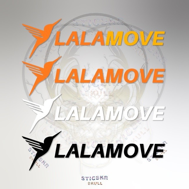 จัดส่งภายใน 2  วัน  Lalamove Sticker Car / Kereta / Motor Vinyl
