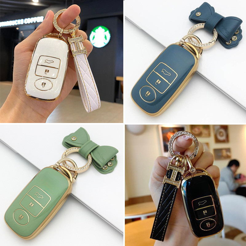 เคสกุญแจรีโมทรถยนต์ สําหรับ Toyota Ative Yaris Cross Toyota New Veloz Raize Avanza Toyota Raize Veloz Avanza Toyota Yaris Ativ Sports