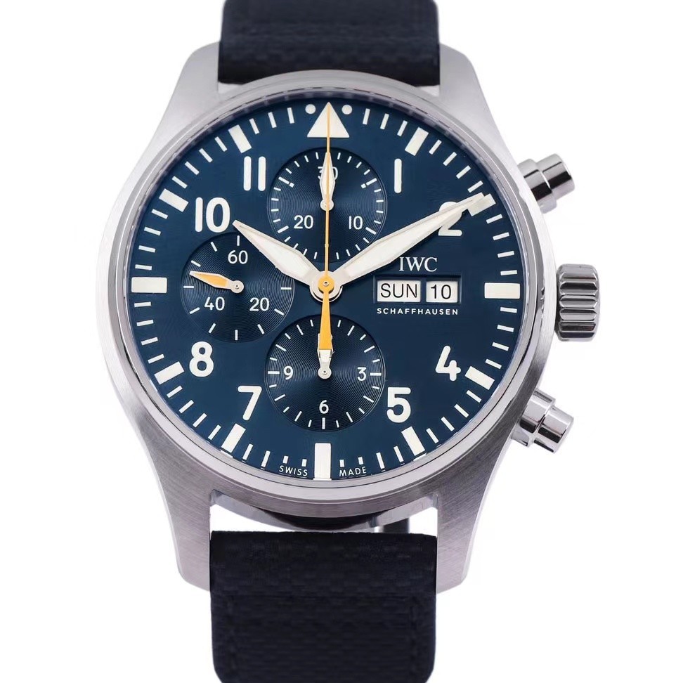 Iwc IWC Captain Blue Special Edition Automatic Mechanical Men 's Watch IW377729