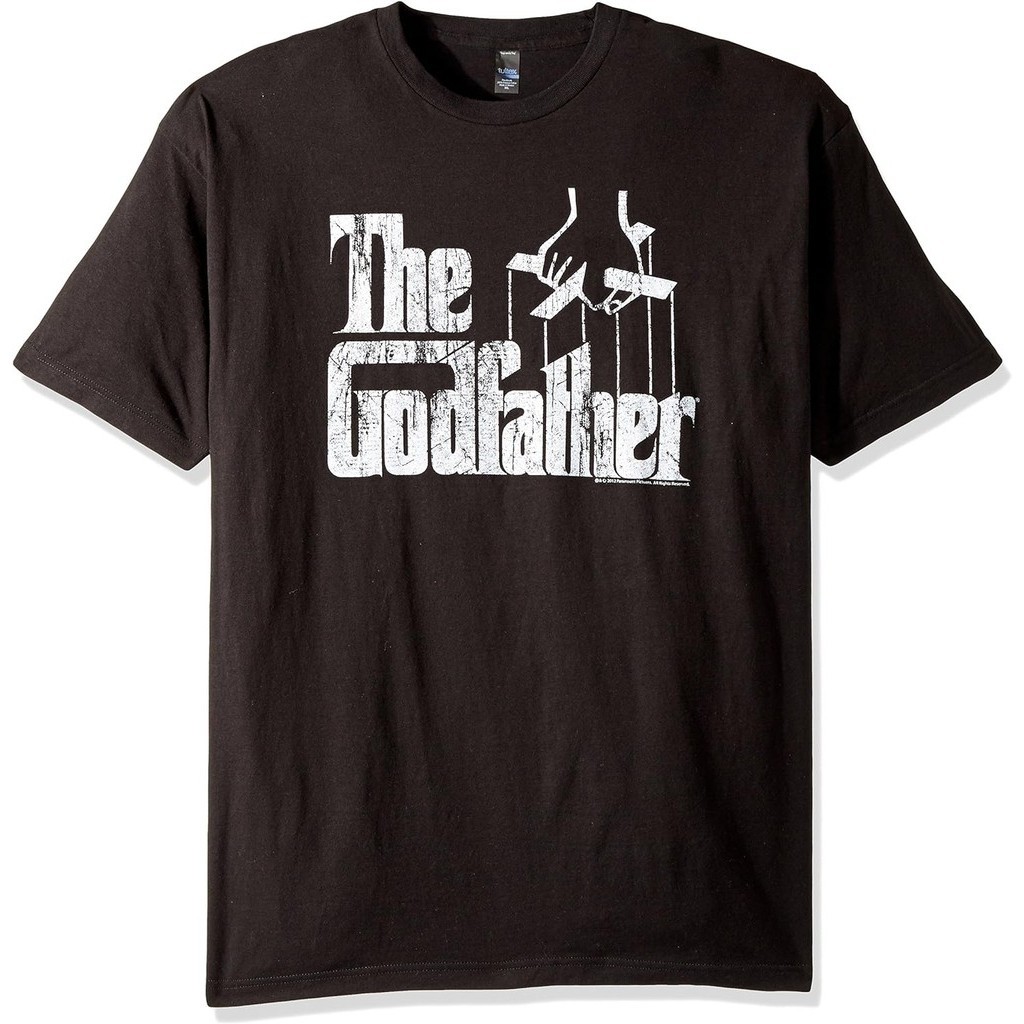 เสื้อยืดผ้าฝ้าย พิมพ์ลาย American Classics Godfather The Movie Distress Copy สําหรับผู้ชาย ไซซ์ 4XL 5XL 6XL