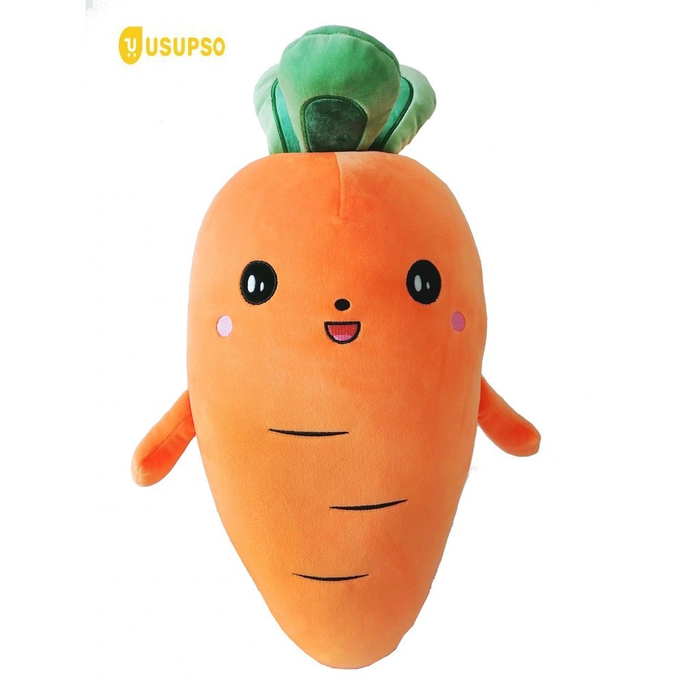 LOCAL789 KOJI ตุ๊กตาผักแครอท#BM9ขนาด50ซม.สีส้ม ร้านอยู่ในไทย