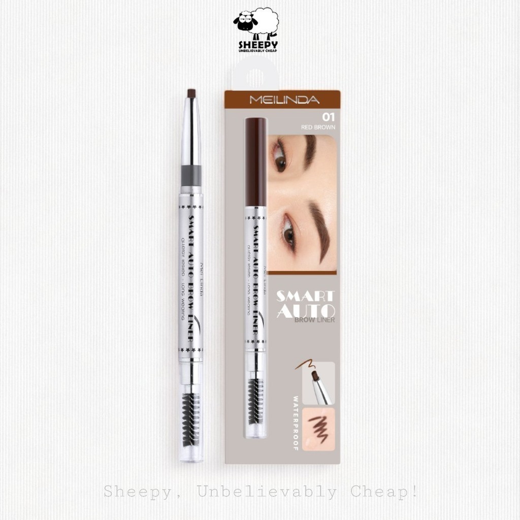 Meilinda Smart Auto Brow liner meilnda เมลินดา ดินสอเขียนคิ้ว MD3041 @sheepy