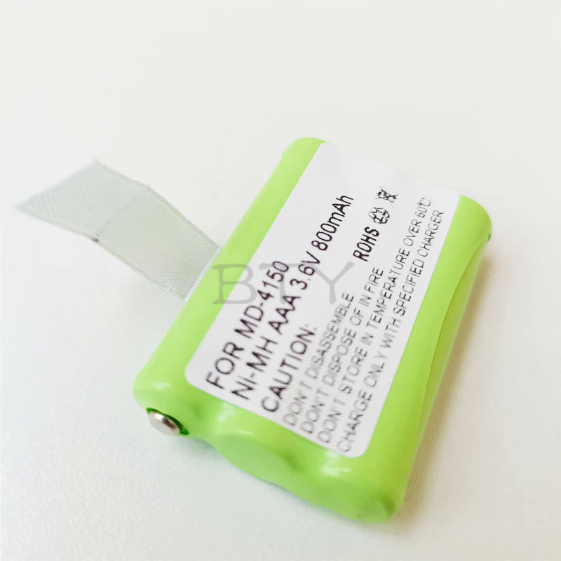 BTY 3.6V 800mAh Battery for RAYOVAC RAY2419 AT&T 1231 2231 2419 2420 MD4150 MD4160 V TECH 80-5542-00