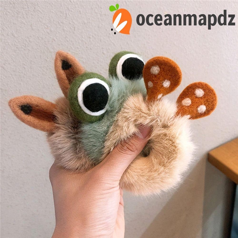 Oceanmapdz ที่คาดผมตุ๊กตาการ์ตูน Labubu แมนนวล อุปกรณ์เสริม สําหรับตุ๊กตา Kawaii Labubu 17 ซม.