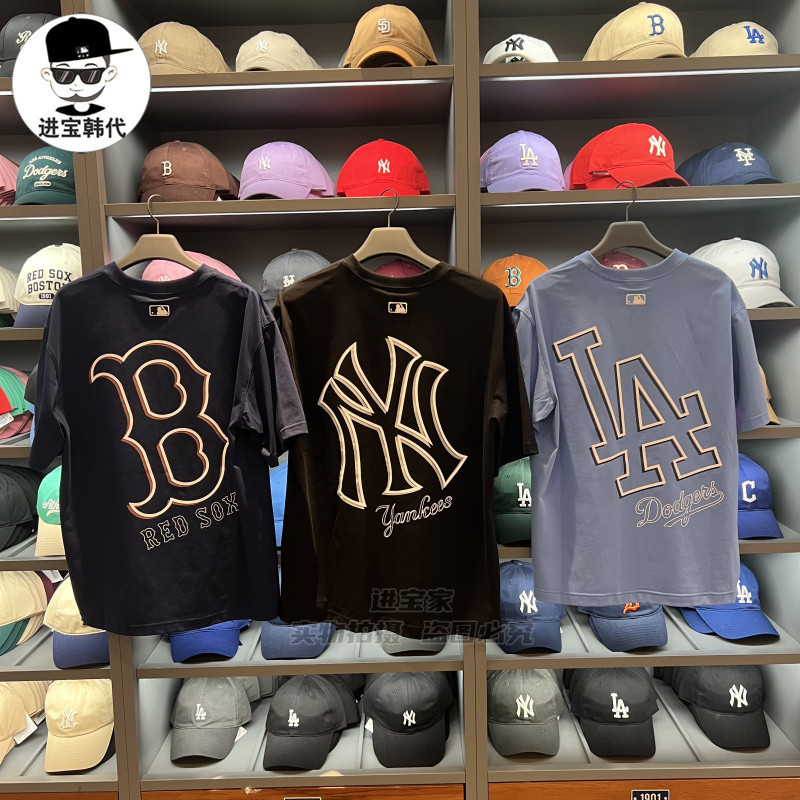 Ny's ใหม่ เสื้อกีฬา แขนสั้น ผ้าฝ้ายแท้ พิมพ์ลายโลโก้ สําหรับผู้ชาย TSB03