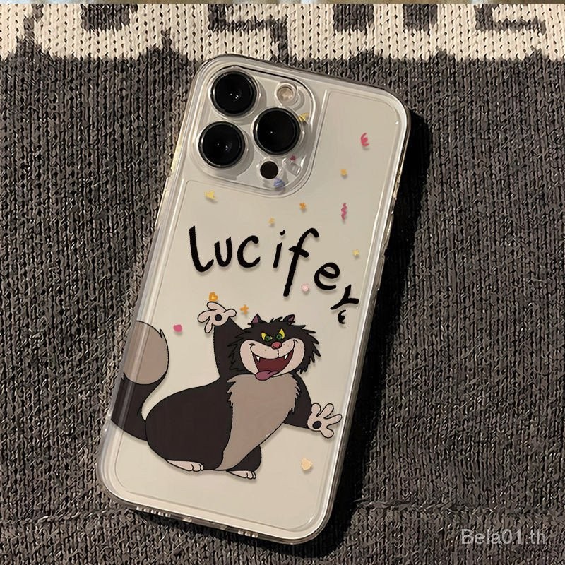 เคสป้องกันโทรศัพท์มือถือซิลิโคน แบบนิ่ม ลายอวกาศ สําหรับ iPhone Lucifer 15PROMax 14 13 12 Xs EW0Y