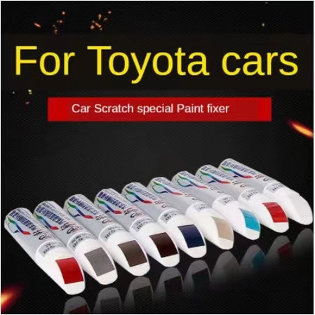Ftu พร้อมส่ง ปากกาเพ้นท์สี ซ่อมแซมรอยขีดข่วนรถยนต์ สีขาวมุก สําหรับ Toyota